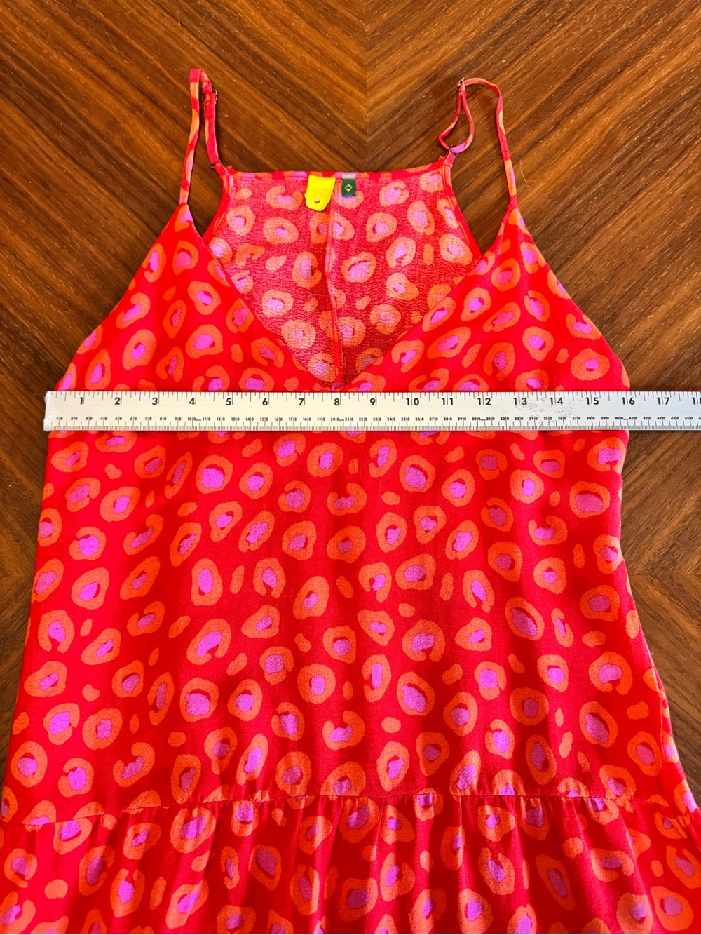 FARM Rio Red Printed Maxi Dress - Picture 9 of 10
